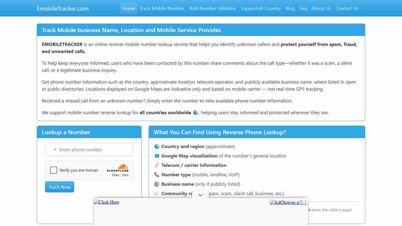 Mobile Number Tracker Find Owner Name and Location on Google Map.